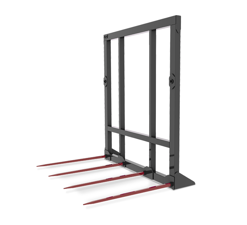 Four Prong Bale Spear w/ Rigid Frame Studio Product