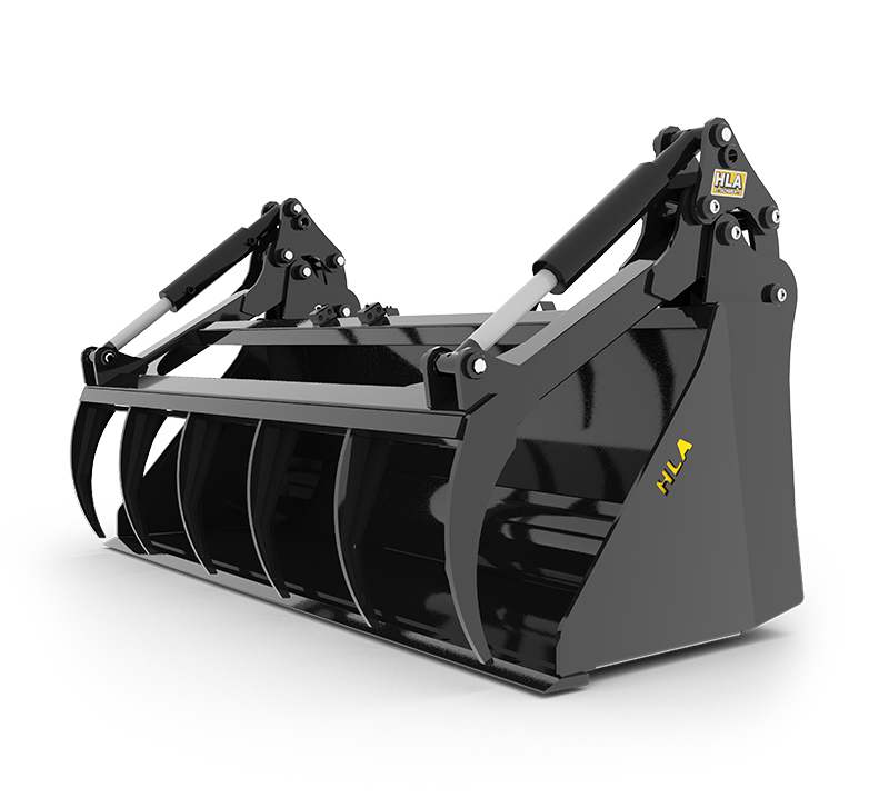 Standard (Front End Loader) Bucket & Regular Utility Grapple