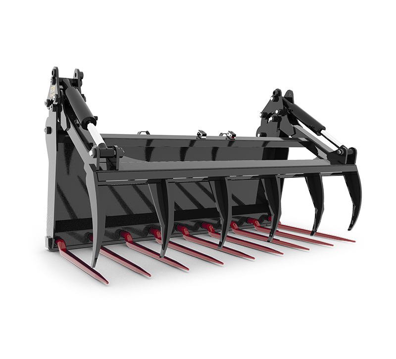 View the third image of the Manure Fork & Regular Utility Grapple