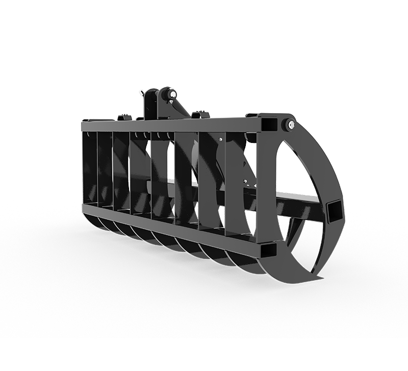 HLA Attachments Light Duty Root Rake c/w Electric Actuator