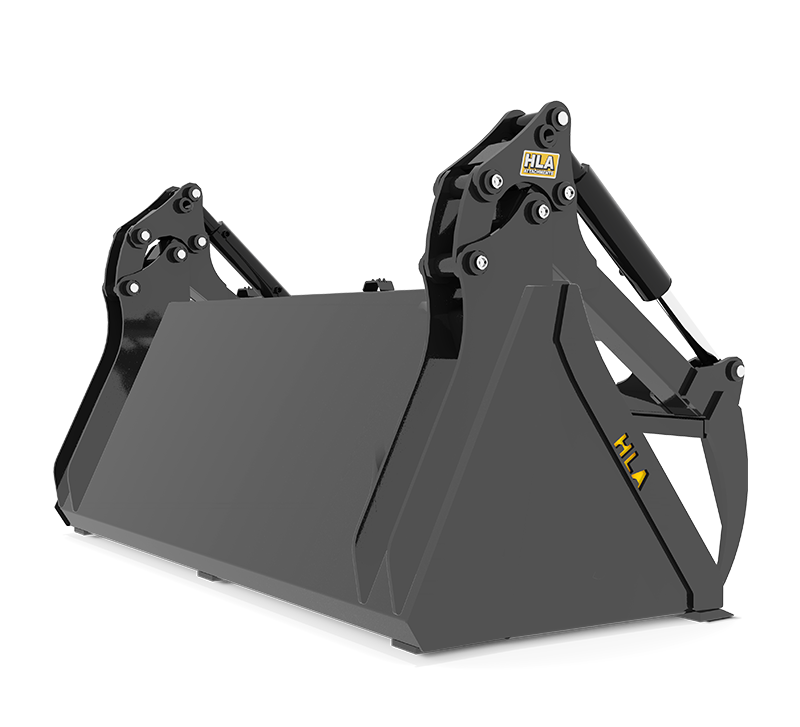 View the second image of the Standard (Skidsteer) Bucket & Regular Utility Grapple