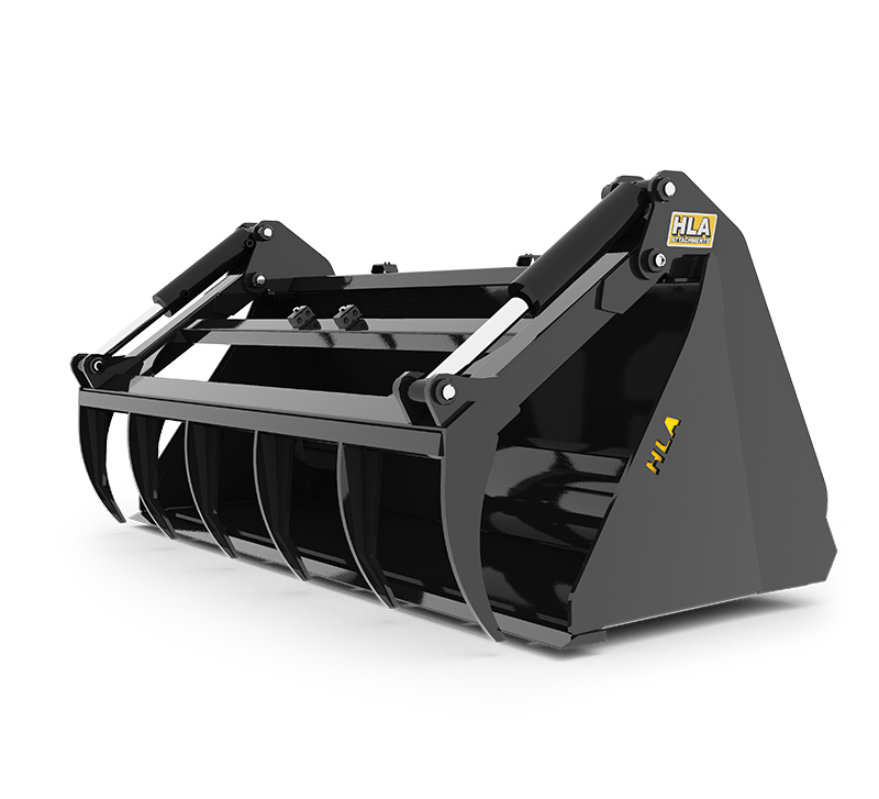 Standard Skidsteer Bucket & Skidsteer Grapple Studio Product