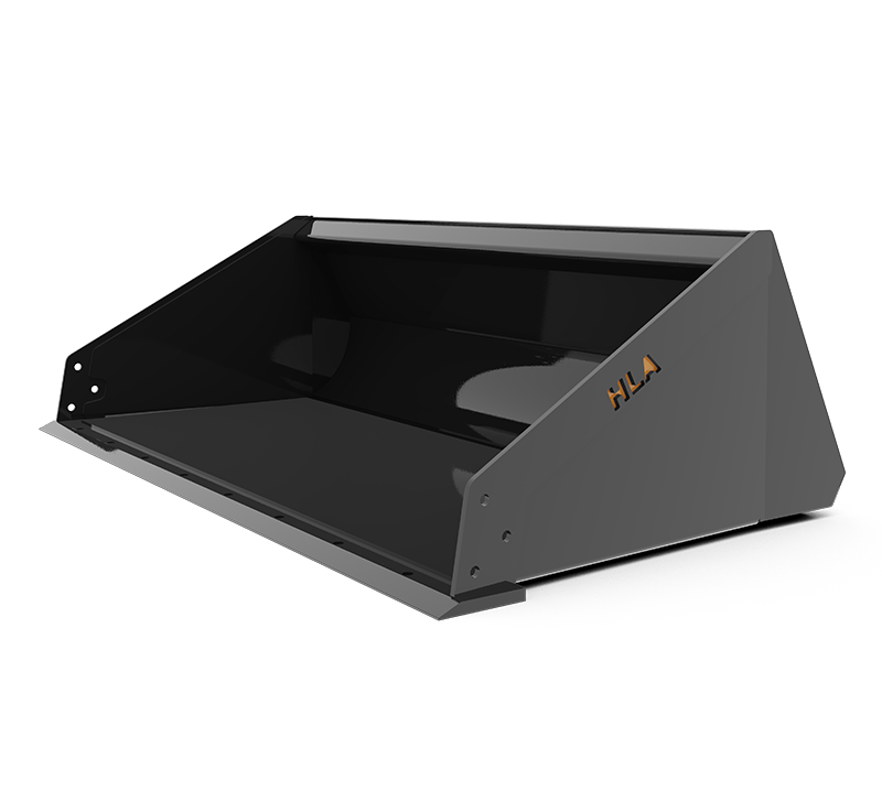 Low Profile Skidsteer Bucket - HEAVY DUTY
