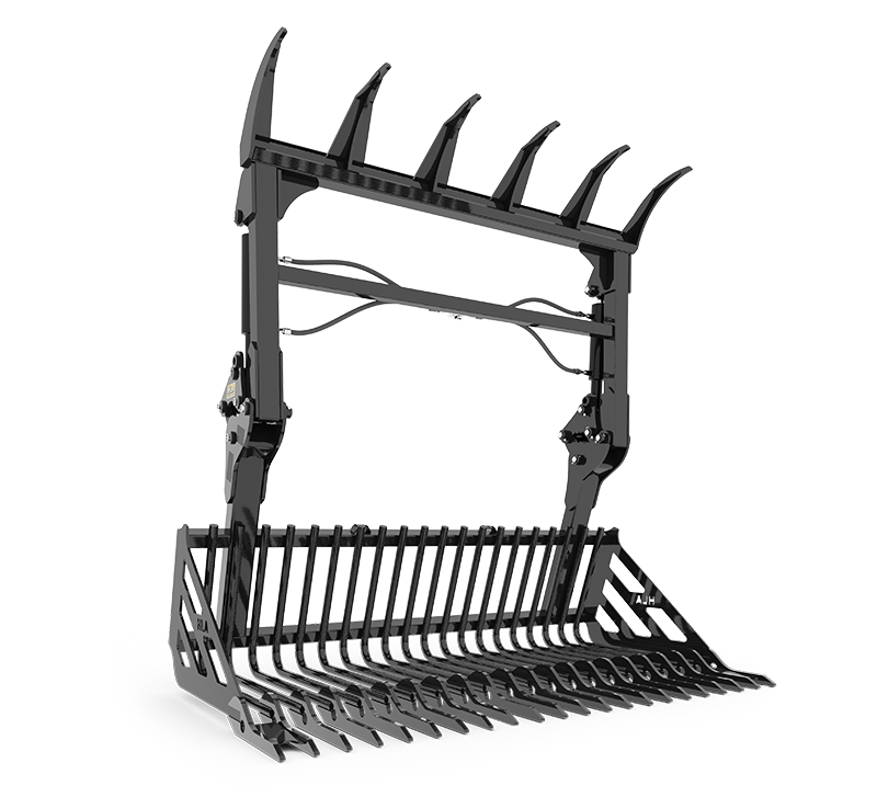 View the fourth image of the Regular Duty Stone Fork & Regular Utility Grapple